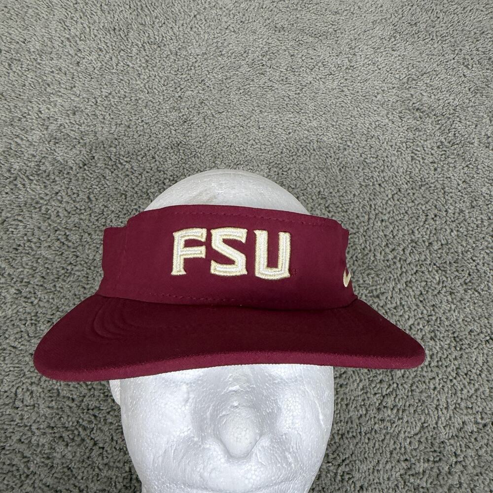 Florida State Seminoles Hat Visor Mens One Size Red NCAA Football Nike
